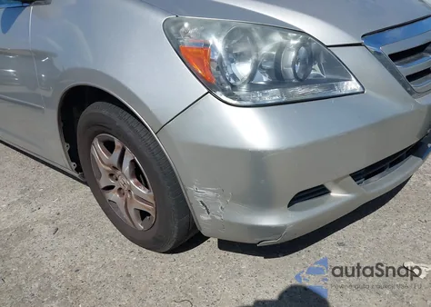 2007 Honda Odyssey Ex-L z USA, uszkodzony, nr VIN 5FNRL38707B451927